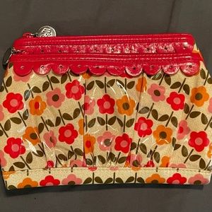 Multicolor Scandinavian style floral clutch *FRILL* brand